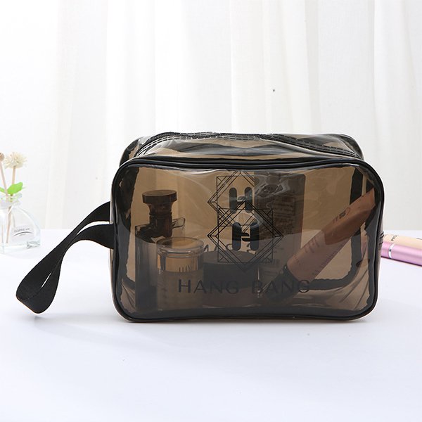 半透明防水旅行盥洗包-PVC化妝包