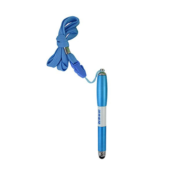 附掛繩塑膠觸控圓珠筆