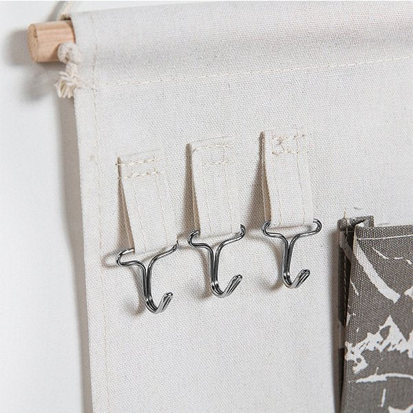 木掛式大理石紋收納袋