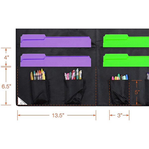 辦公室學校壁掛式文件管理收納袋