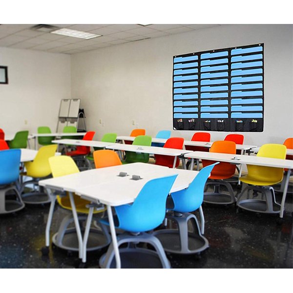 辦公室學校壁掛式文件管理收納袋