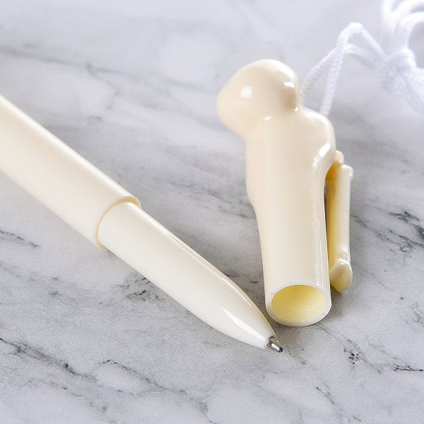 附掛繩骨頭造型廣告筆