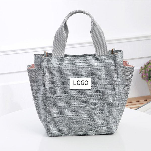 卡通防水午餐袋-帆布野餐包