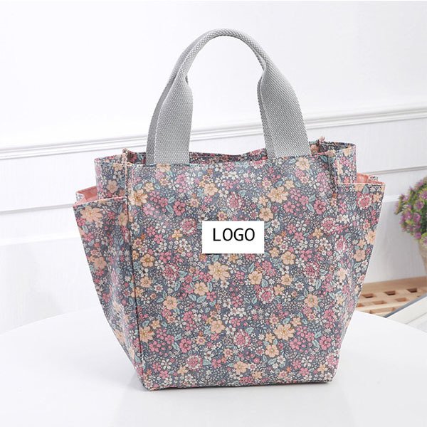 卡通防水午餐袋-帆布野餐包