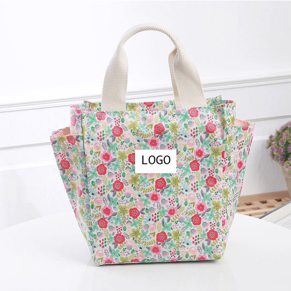 卡通防水午餐袋-帆布野餐包