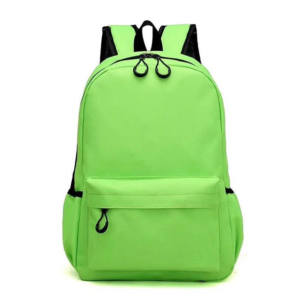 簡約彩色後背包-牛津布後背包