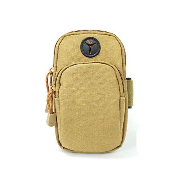 簡約耳機孔腰包-尼龍腰包