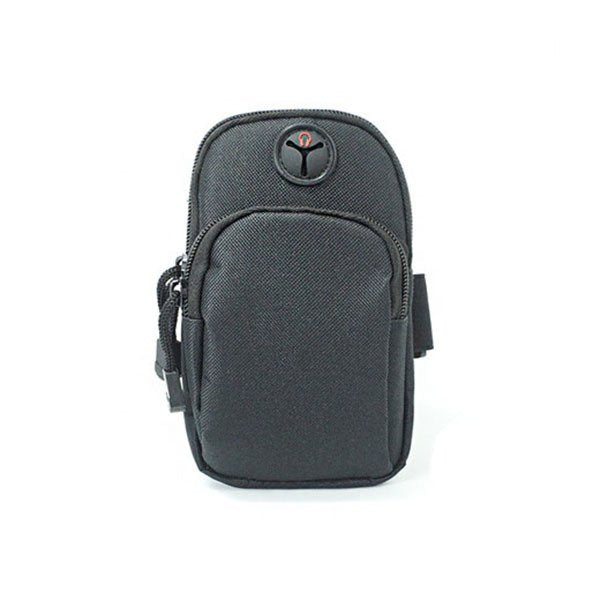 簡約耳機孔腰包-尼龍腰包