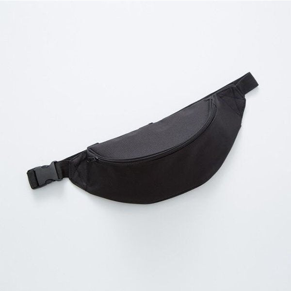 經典純色腰包-聚酯纖維腰包