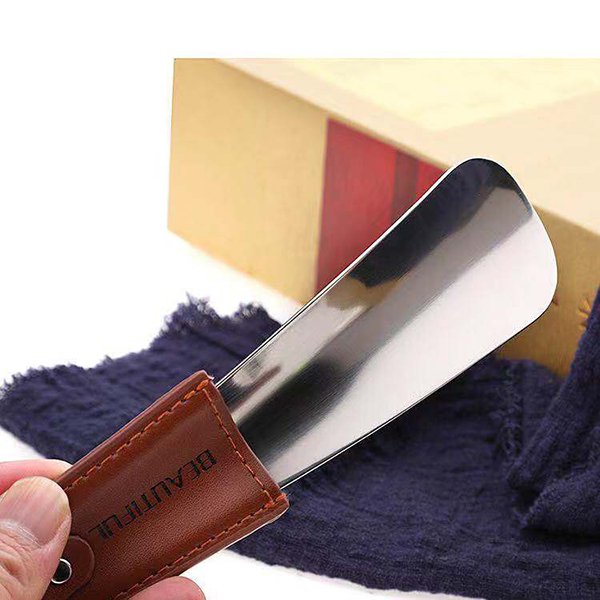 皮製鞋拔-長16.5cm