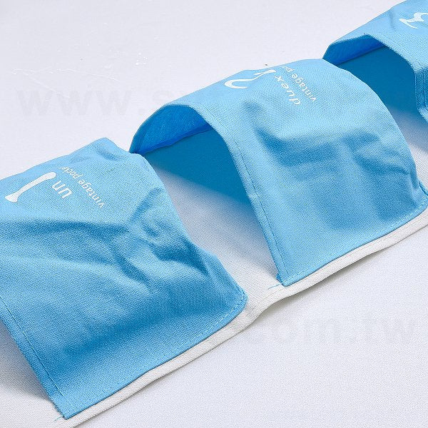 彩色三口袋收納籃