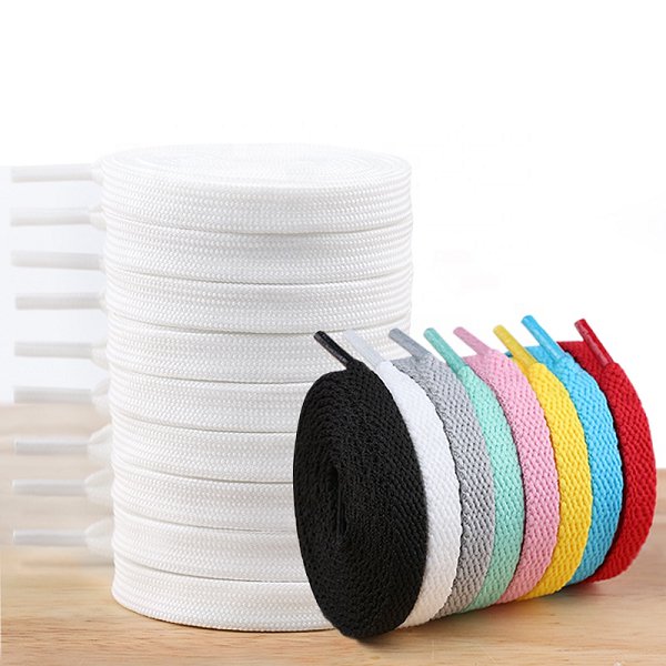 彩色繽紛聚酯纖維鞋帶