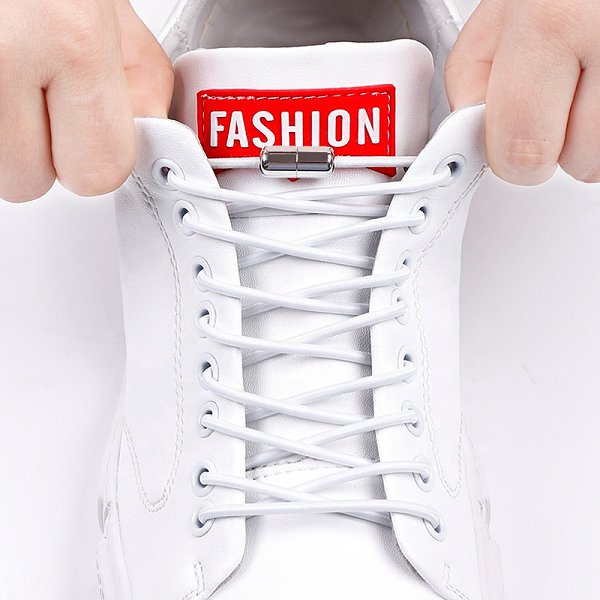 懶人專用聚酯纖維鞋帶 磁吸式鞋帶扣