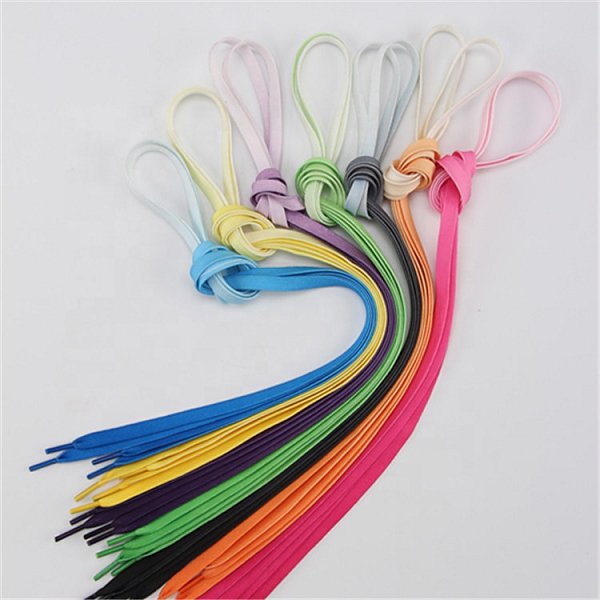 流行漸層聚酯纖維鞋帶