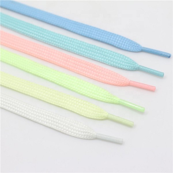 果凍色反光聚酯纖維鞋帶