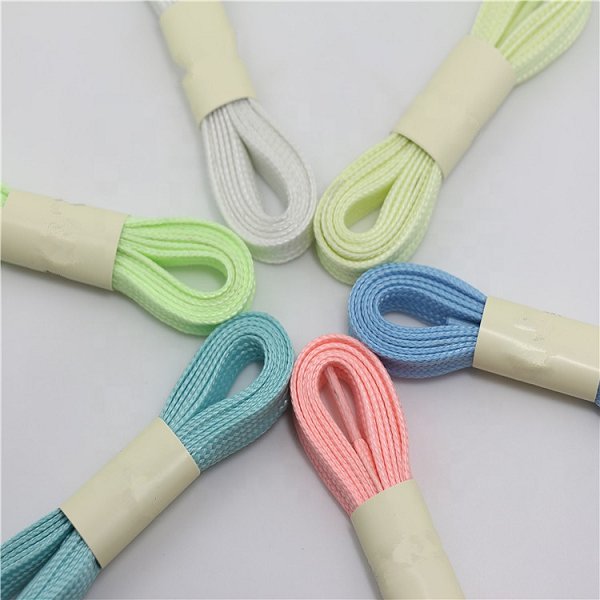 果凍色反光聚酯纖維鞋帶