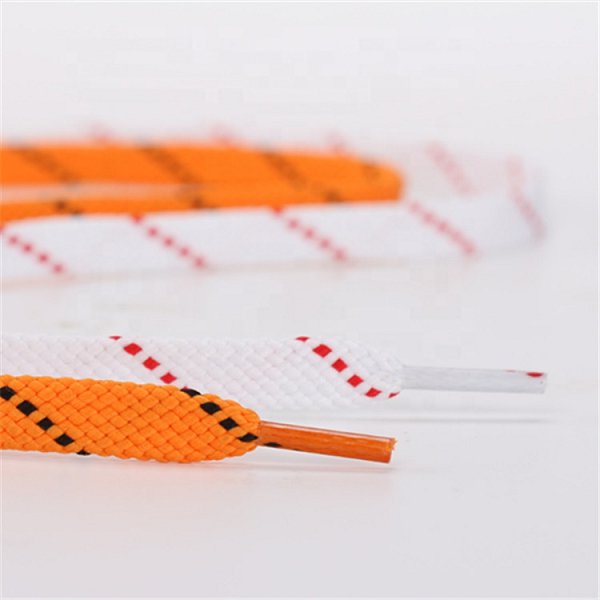 斜槓花紋聚酯纖維鞋帶