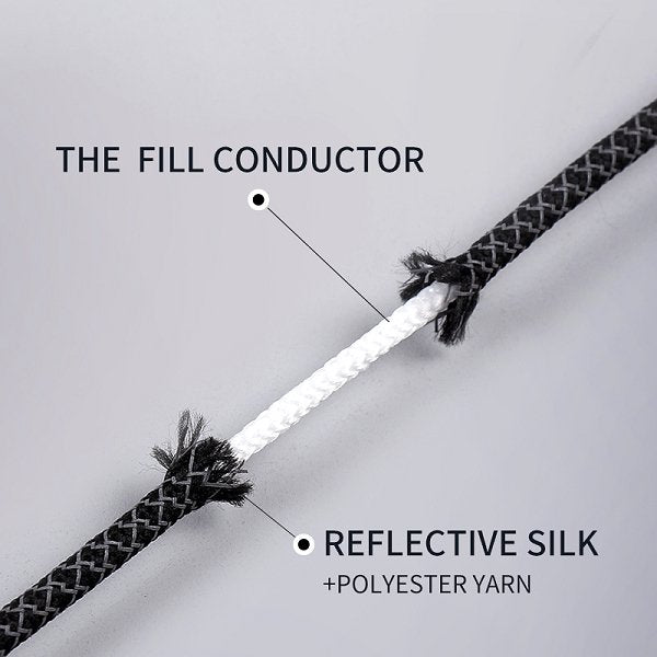 3m強韌反光聚酯纖維鞋帶