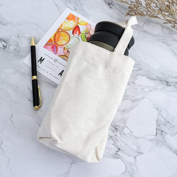 手提飲料帆布杯套