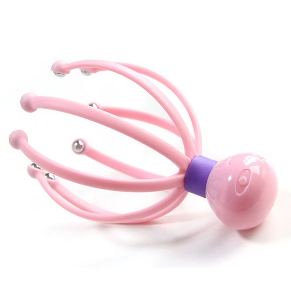 章魚造型頭部按摩爪-PE塑料按摩器