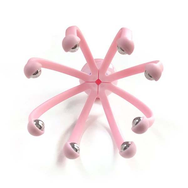 章魚造型頭部按摩爪-PE塑料按摩器