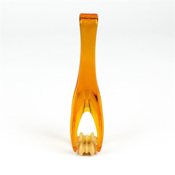 手指按摩器-透明塑料滾輪按摩器