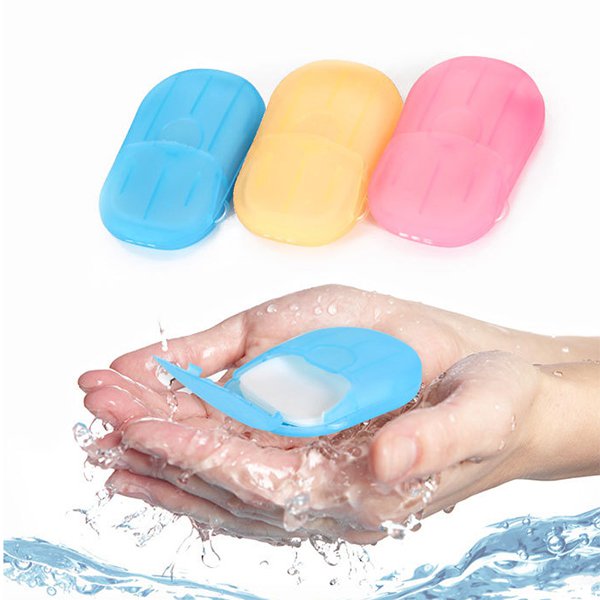 一次性水溶解紙香皂