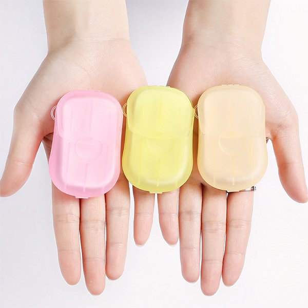 一次性水溶解紙香皂