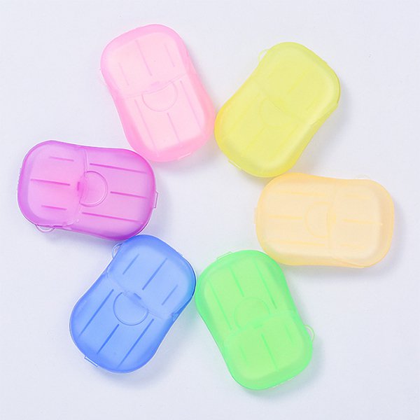 一次性水溶解紙香皂