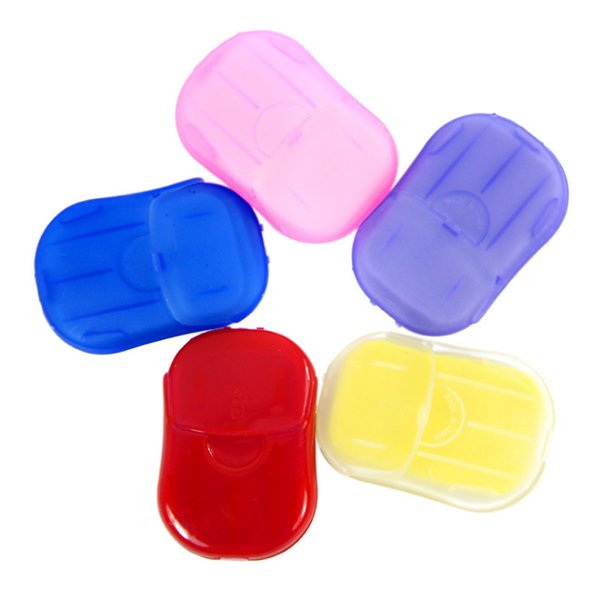 一次性水溶解紙香皂