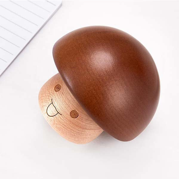 蘑菇造型木製音樂盒