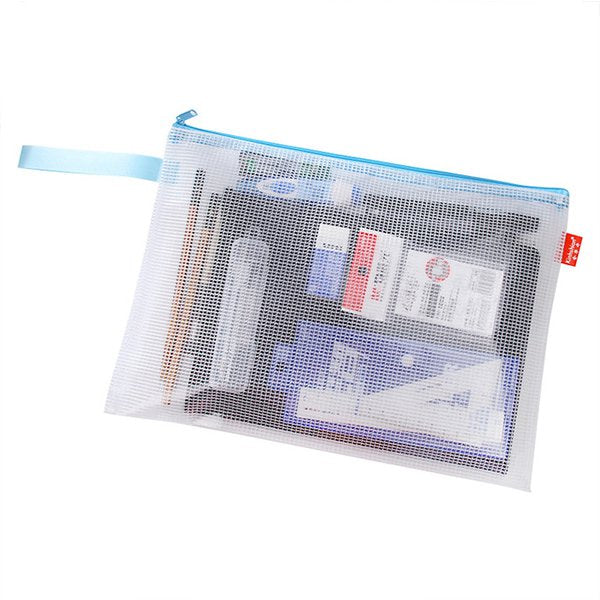 透明拉鍊文件袋-PVC文件收納袋