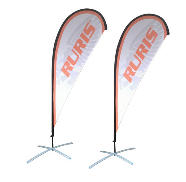 聚酯纖維羽毛造型立旗
