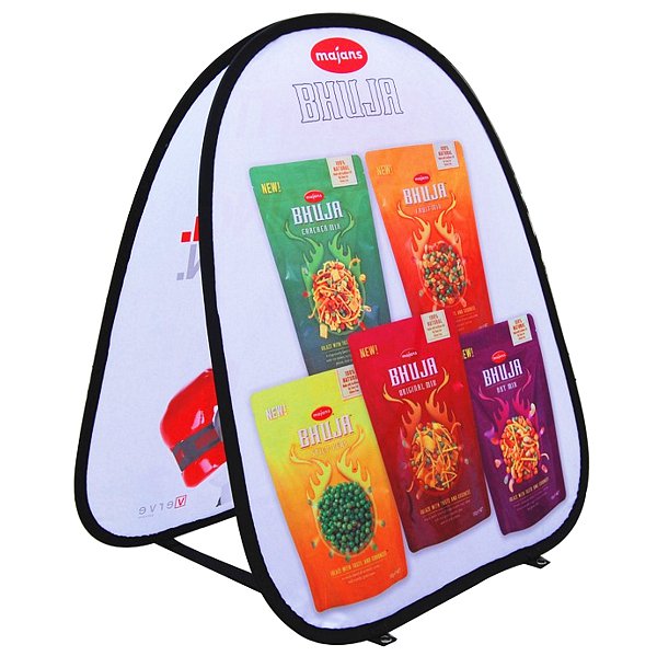 方形可摺疊彈出式旗幟