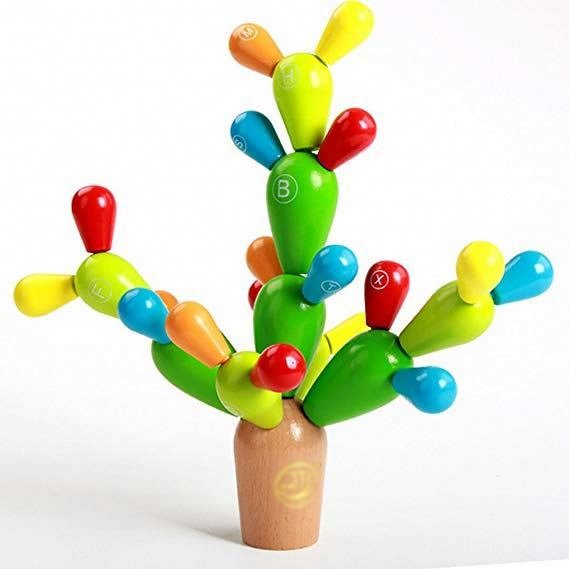 仙人掌兒童益智積木