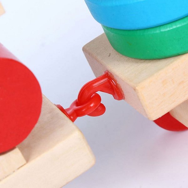 火車兒童益智積木