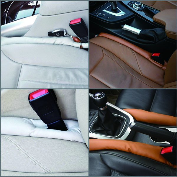 防水PU皮革汽車座椅間隙填充墊