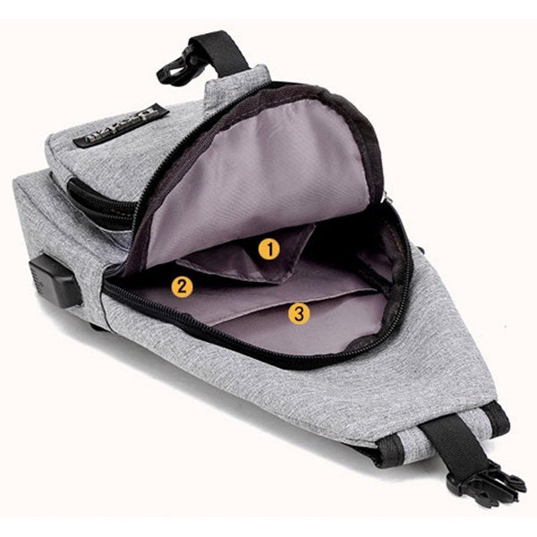 時尚簡約單肩背包