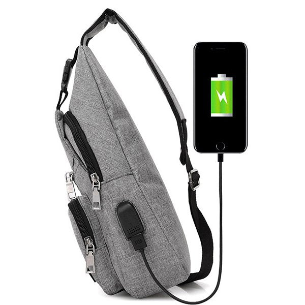 時尚簡約單肩背包