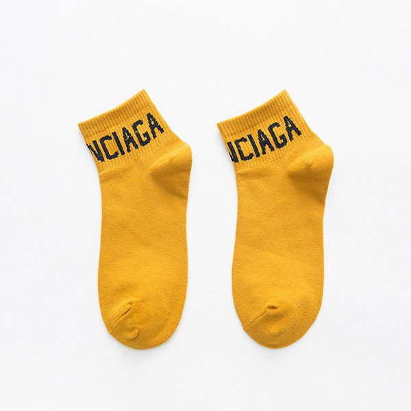 中性款運動短筒襪-針織棉襪