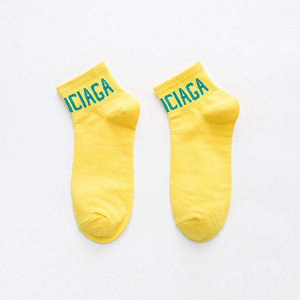 中性款運動短筒襪-針織棉襪