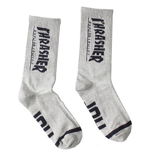 中性運動中筒襪-棉襪