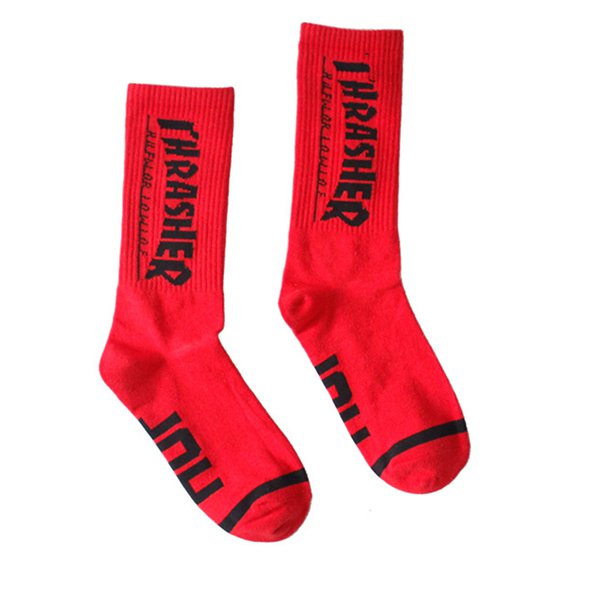 中性運動中筒襪-棉襪