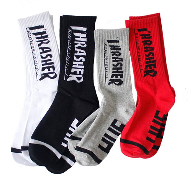 中性運動中筒襪-棉襪