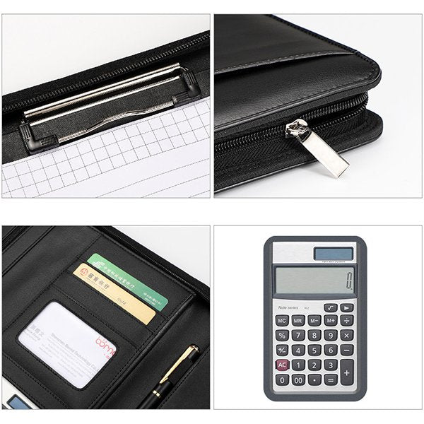 A4尊爵皮紋筆記本