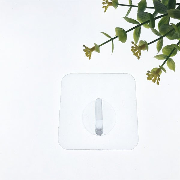 PVC透明黏貼掛鉤