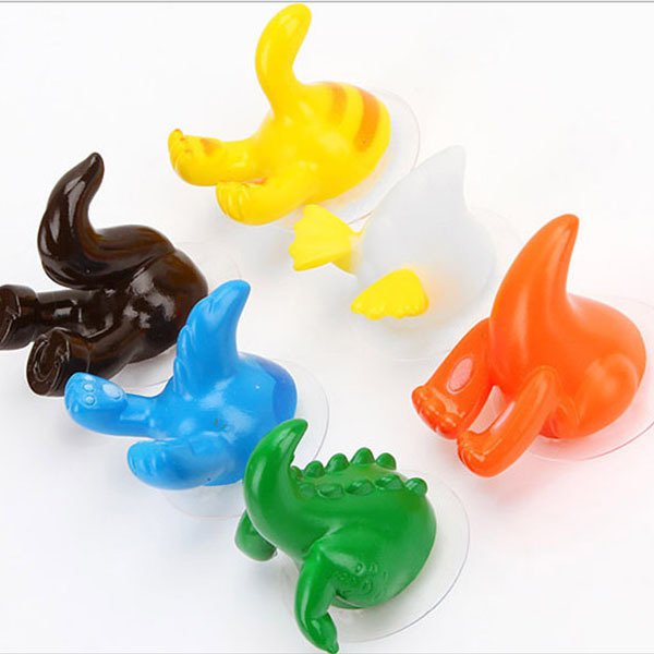 吸盤式動物屁屁造型掛鉤