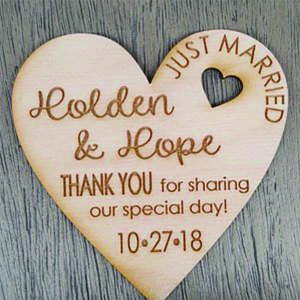 木製客製化吊飾婚禮小物