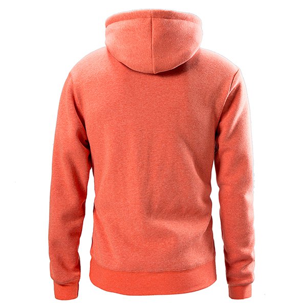 男款棉質純色連帽運動外套