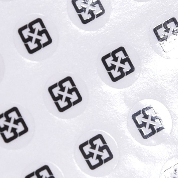 位圓形透明貼紙